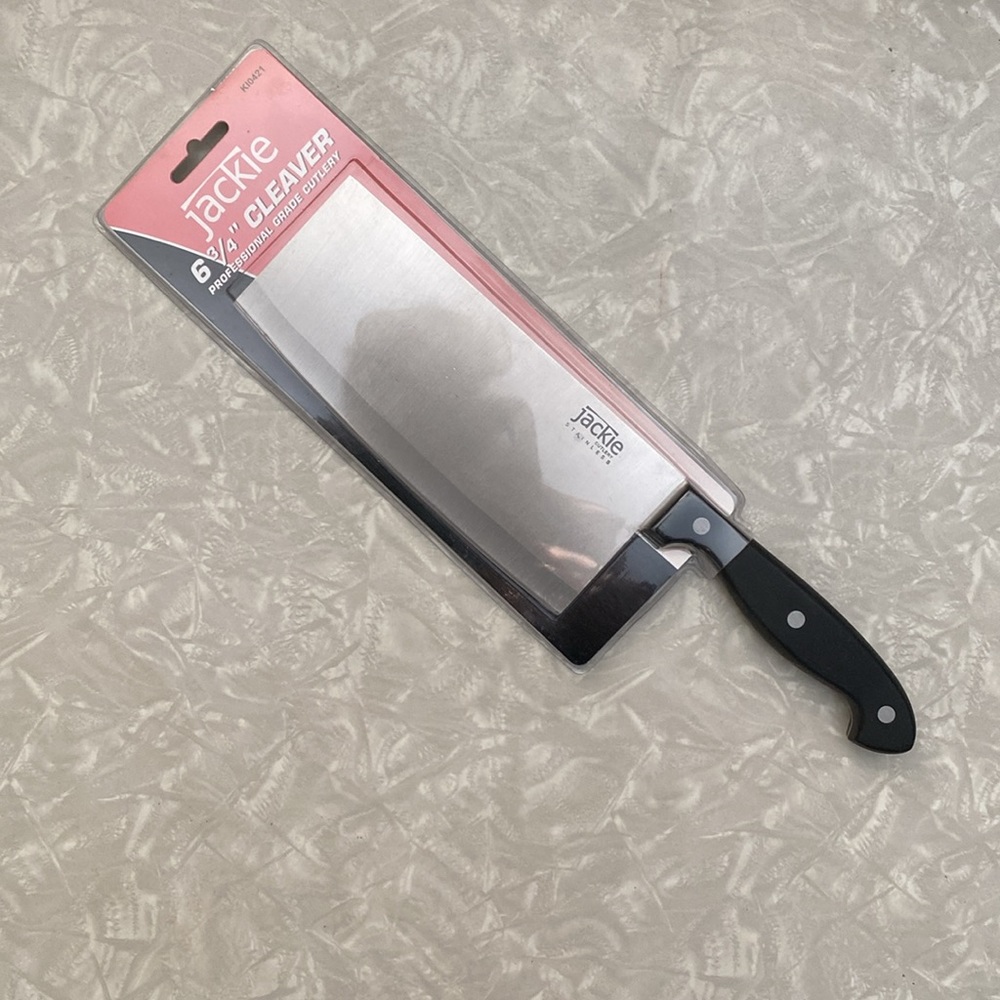 DONATING TO VETERANS: Jackie 6 3/4” Cleaver Stainless Steel